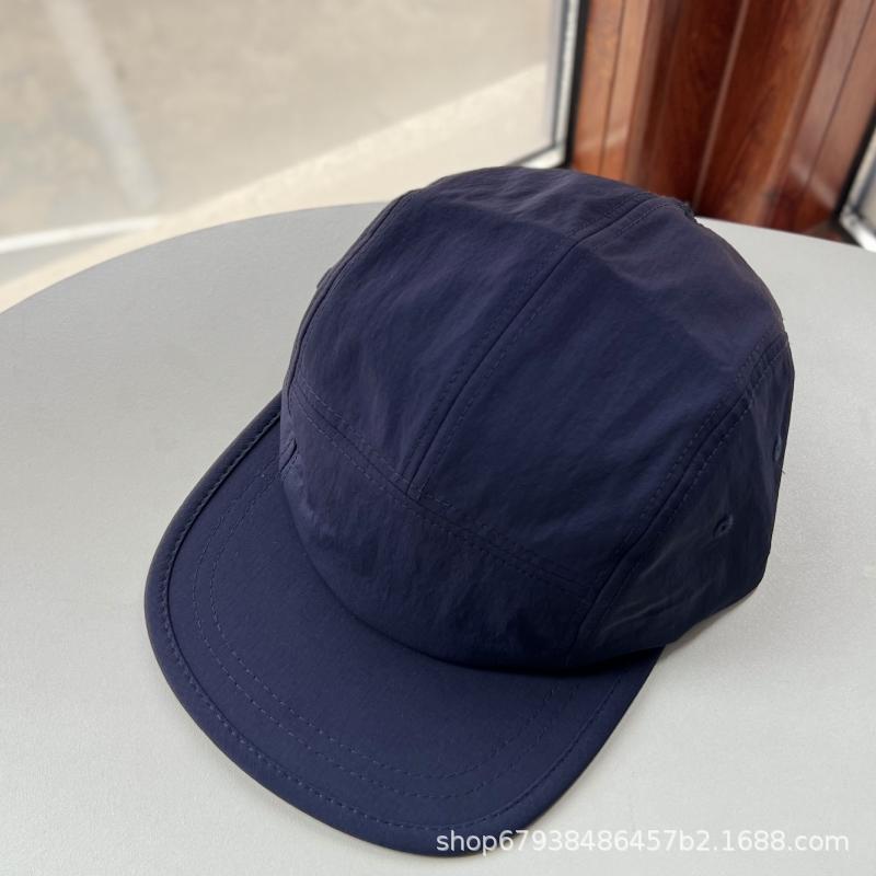 New Outdoor Versatile Quick-drying Cap Women's Japanese Short-brimmed Baseball Cap Casual Street Soft-brimmed Five-piece Sun Hat