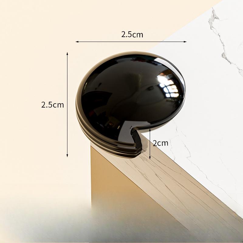 

Противоударный силиконовый защитный чехол для детей и младенцев, защита углов журнального столика Lotus-shaped чёрный