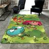 Anime Characters Rug Floor Mat for Living Room or Bedroom Soft and Comfortable Carpet a Gift for Birthday and Holiday.