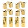 Brass Concealed Hinges 180 Degree Opening Roller Rail For Jewelry Box Cabinet Door Furniture Hardware Accessories