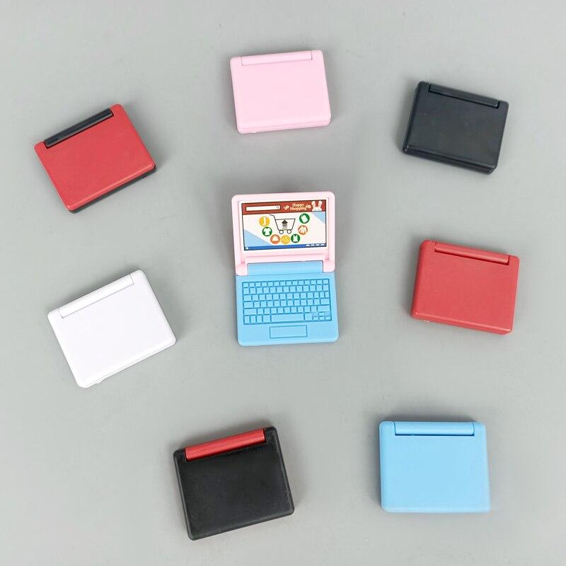 Κουκλόσπιτο Μινιατούρα Μοντέρνα Επιφάνεια Υπολογιστών για Διακόσμηση Κούκλων Barbie Αξεσουάρ Παιδικό Παιχνίδι Χριστουγεννιάτικο Δώρο 1:6 Παιχνίδια