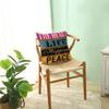 Vintage Motivate Word Print Throw Pillow Case Cushion Cover Home Sofa Decor