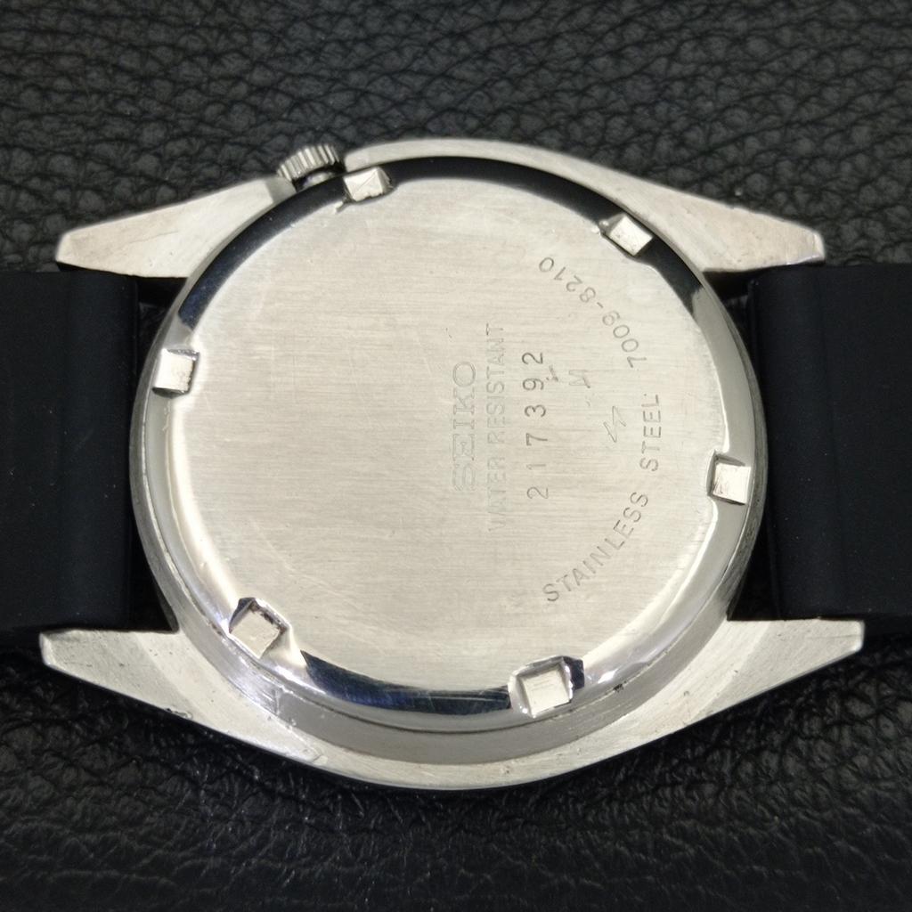 SEIKO VINTAGE AUTOMATIC 7009A JAPAN MENS FERRARI DIAL WATCH a700529-5