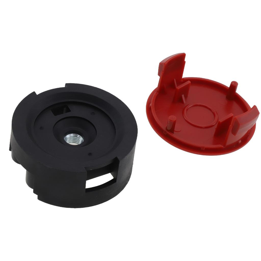 For Bosch Replacement Spool Cover and Cutting Head Compatible with For AFS 23-37 Models F016F04841 F016F04839 Plastic Material