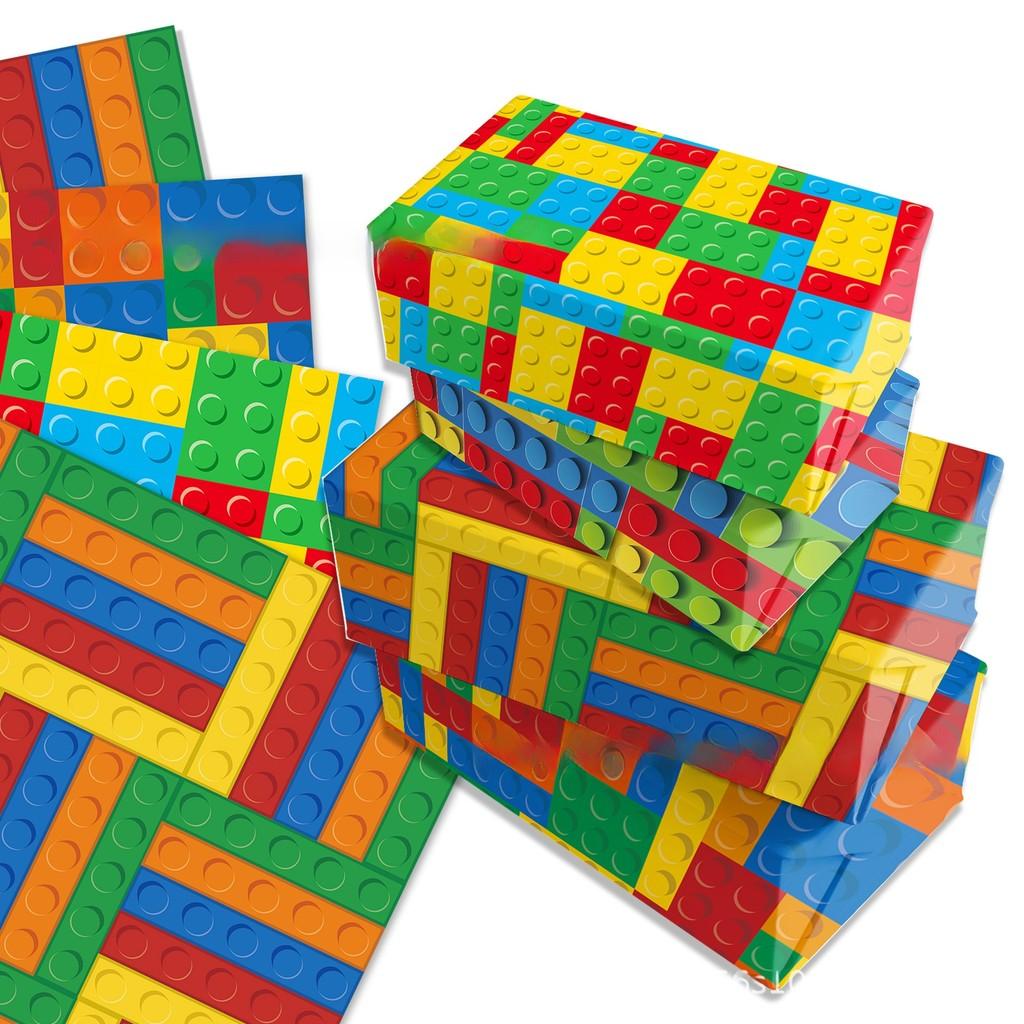 Mini Bouwcadeaupapier Voor Feestdecoratie Met Decoratieve Buitenkant Voor Vieringen