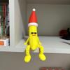 Multi-Jointed Multi Joint Banana Toys Movable Banana Shaped Figurine Toy  Computer Ornament