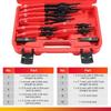 Snap Ring Plier Set 11PCS Straight & Bent Retaining Ring Pliers with Hook & Pick Heavy Duty Internal External Pliers