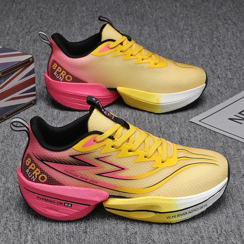 Fashion Outdoor Sneakers For Man Women Hiking Thick Soles Light Weight Breathable Cushion Trainers Jogging Workout Athletic