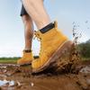 Steel Toe Work Boots UK Size 9.5 Waterproof for Men Slip-Resistant