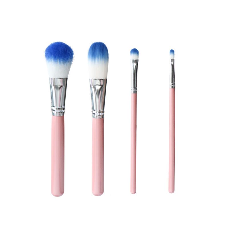 

Special Offer CiCi Makeup Tools Brush Suit Cosmetic Brush Eye Shadow Brush Blush Brush Eyeliner Brush Concealer Brush Blue Hair 4 PCs Man-made fiber Pearl powder