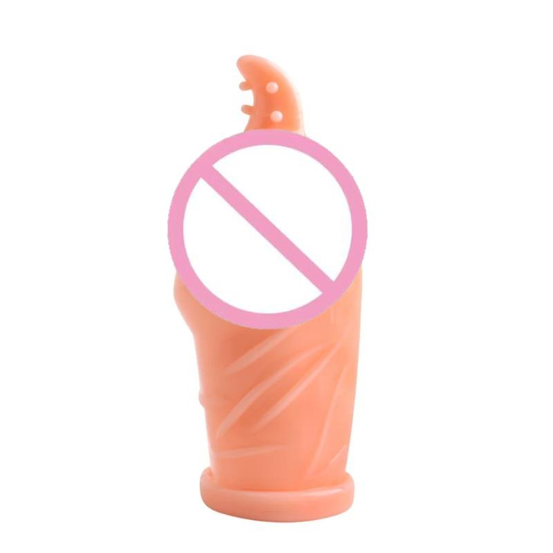 Reusable Silicone Penis Extender&Cock Ring –Delay Ejaculation, Glans Cover, Enlargement Sex Toy for Men Dick Sleeve&Penis Condom