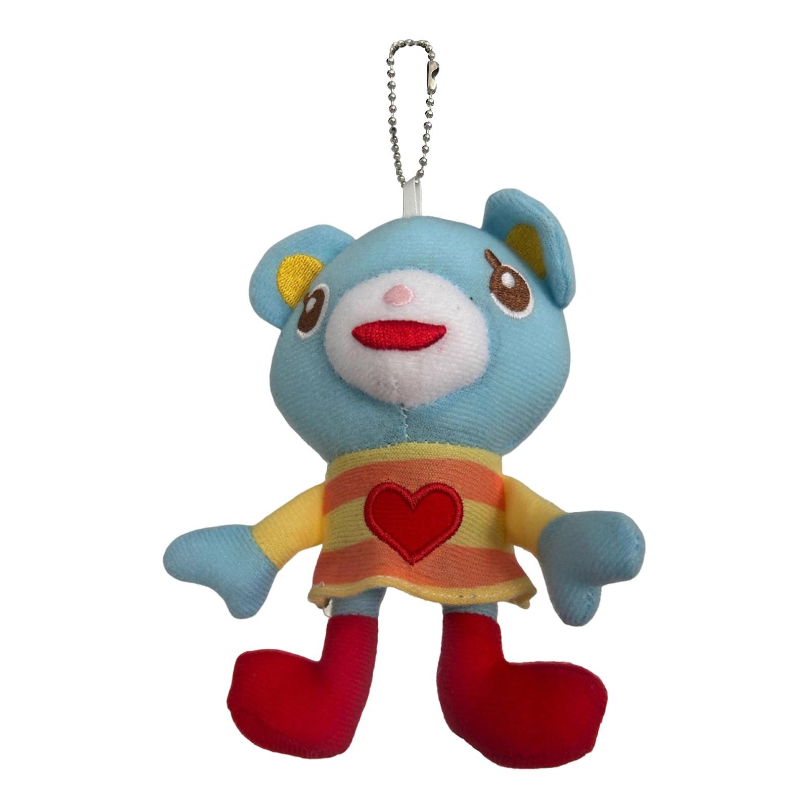 

Милая плюшевая игрушка-подвеска, мягкая, идеально подходит для сумок, ключей, добавляет очарования и тепла в повседневную жизнь. One Size синий