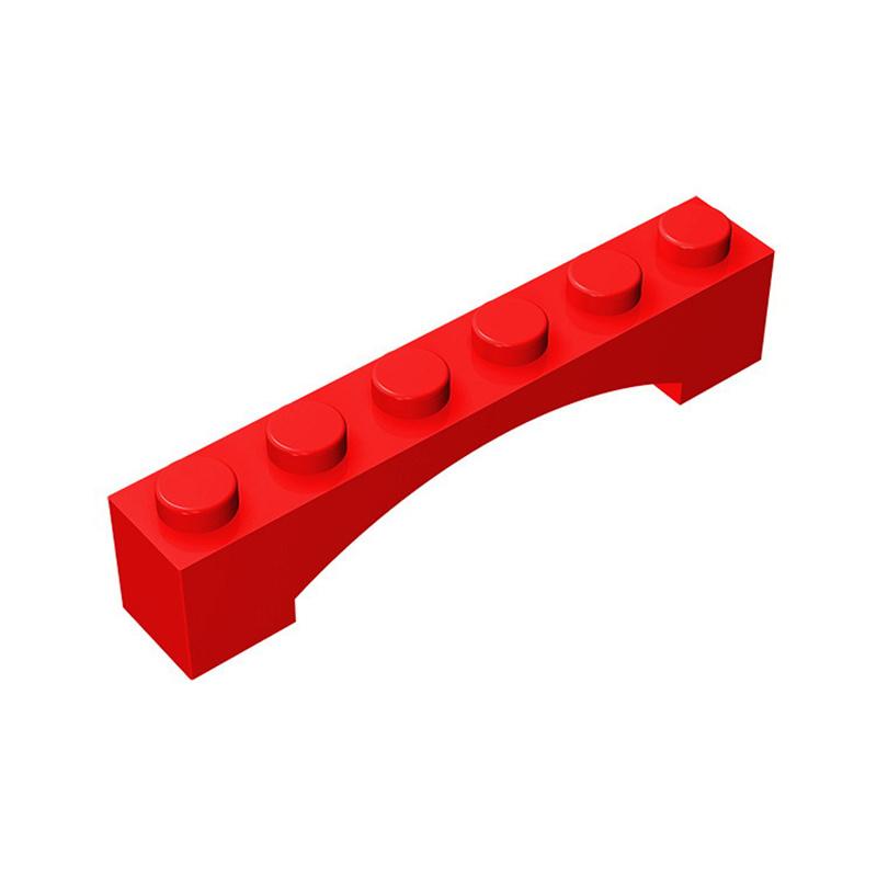 

50g/31PCS 92950 Arch 1x6 Building Blocks Kit Raised House Bricks Educational Idea DIY Assemble Toy Children Birthday Kid Gift 50g-31pcs красный