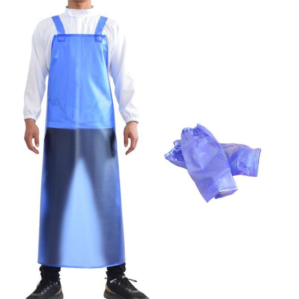 Waterproof Slaughterhouse Apron Wear-resistant Painting Apron Durable Housework Apron  Home