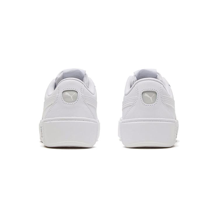 New PUMA Smash Platform V2 'Triple White' Women's 373035-01
