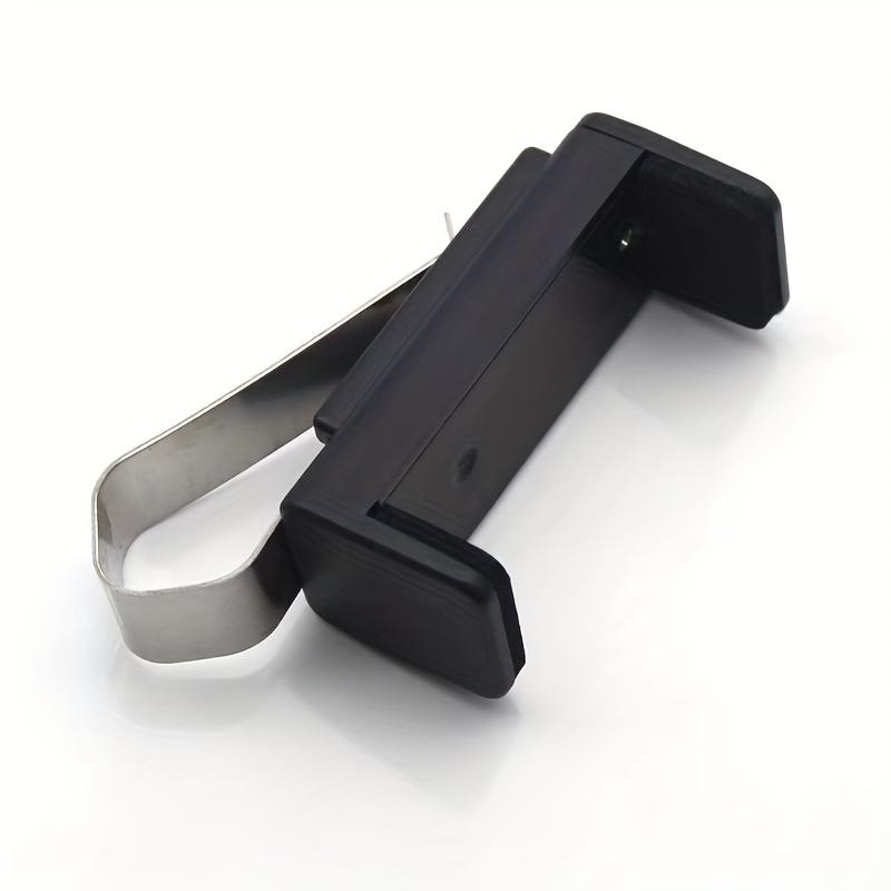 1pc Adjustable Car Sun Visor Clip Holder Universal Remote Control and Key Clip Fits 47-70mm Visor Width, for Garage Organization Clip Holder