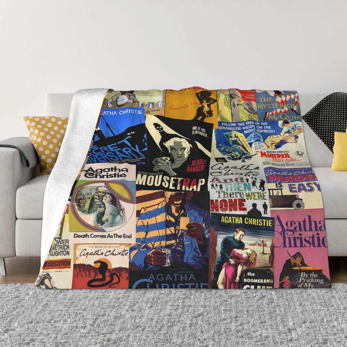 Агата Кристи 2024 Ультрамягкий микрофлисовый плед 30x40in