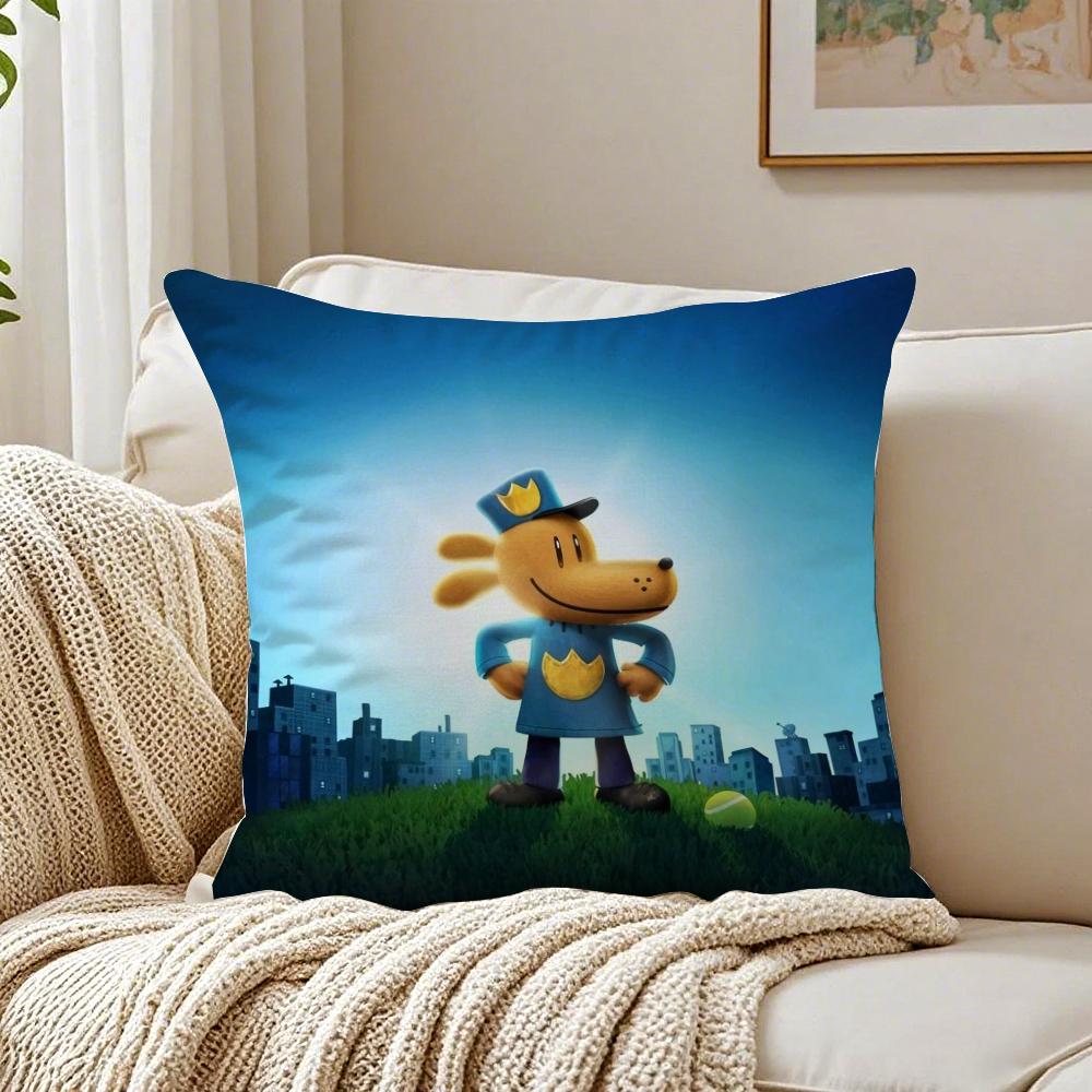 Funny Heroic American Comic DDogman Cushion Cover Pillowcase Antidustmite living Room Sofa Decor Cushion Room