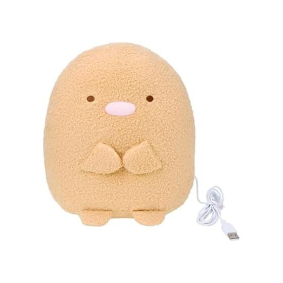 Ccp Sumikko Gurashi Tonkatsu Мягкая игрушка Теплая мягкая игрушка Милый Теплосберегающий Исцеляющий Настольный Гостиная Спальня Офис Персонаж Charanix