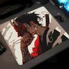 Japanese Oni Mask Girl small Mousepad Electronic Sports Keyboard Mouse Pad Gaming office Accessories Mouse Mat 40x45cm desk mat