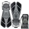 Adjustable Diving Fins 37/42 - Gray/Black