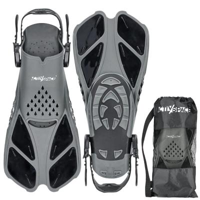 Adjustable Swimming & Diving Fins 43/47 - /
