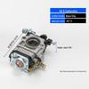 Universal Lawn Mower Carburetor for Brush Cutter, Weeder, Hedge Trimmer - 32 Carburetor, Two-Stroke/Four-Stroke.