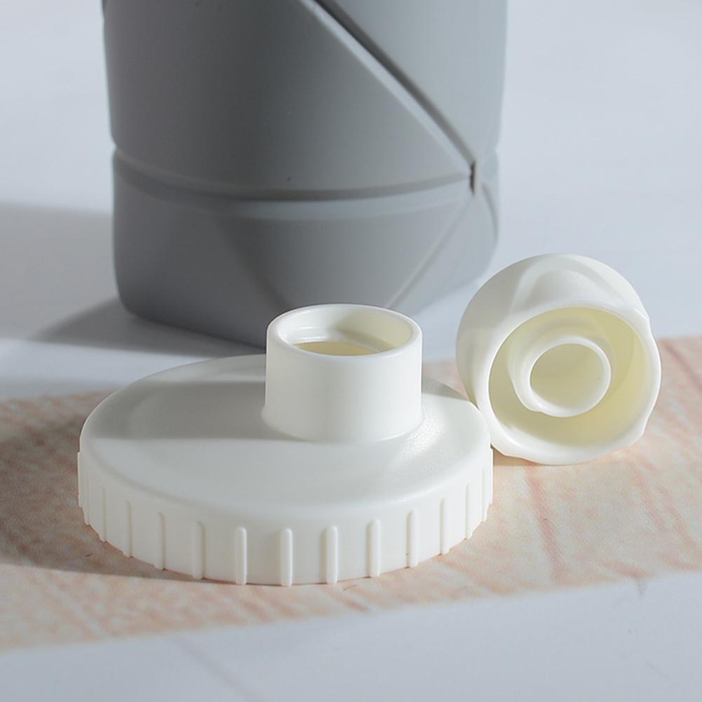600ml Collapsible Water Bottles Foldable Leak Proof Travel Water Bottle Reusable Camping Cup For Outdoor Sports
