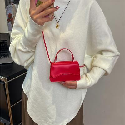 Autumn New Shoulder Messenger Bag Small Square Bag Trendy Temperament Simple Fashion Popular Handbag