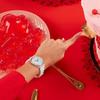 Swatch SO29K704-S14 Dazzling White Aurora 2.0 Quartz Watch