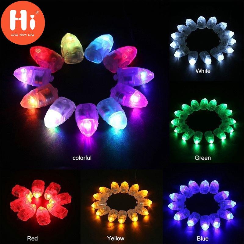 

50 шт. водонепроницаемые светодиодные фонари для баллона бумажного фонаря разноцветный