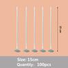 100Pcs Candle Wicks 2.5/9/15/20cm Smokeless Wax Pure Cotton Core For DIY Candles Making Pre-Waxed Wick Handmade Material Tools