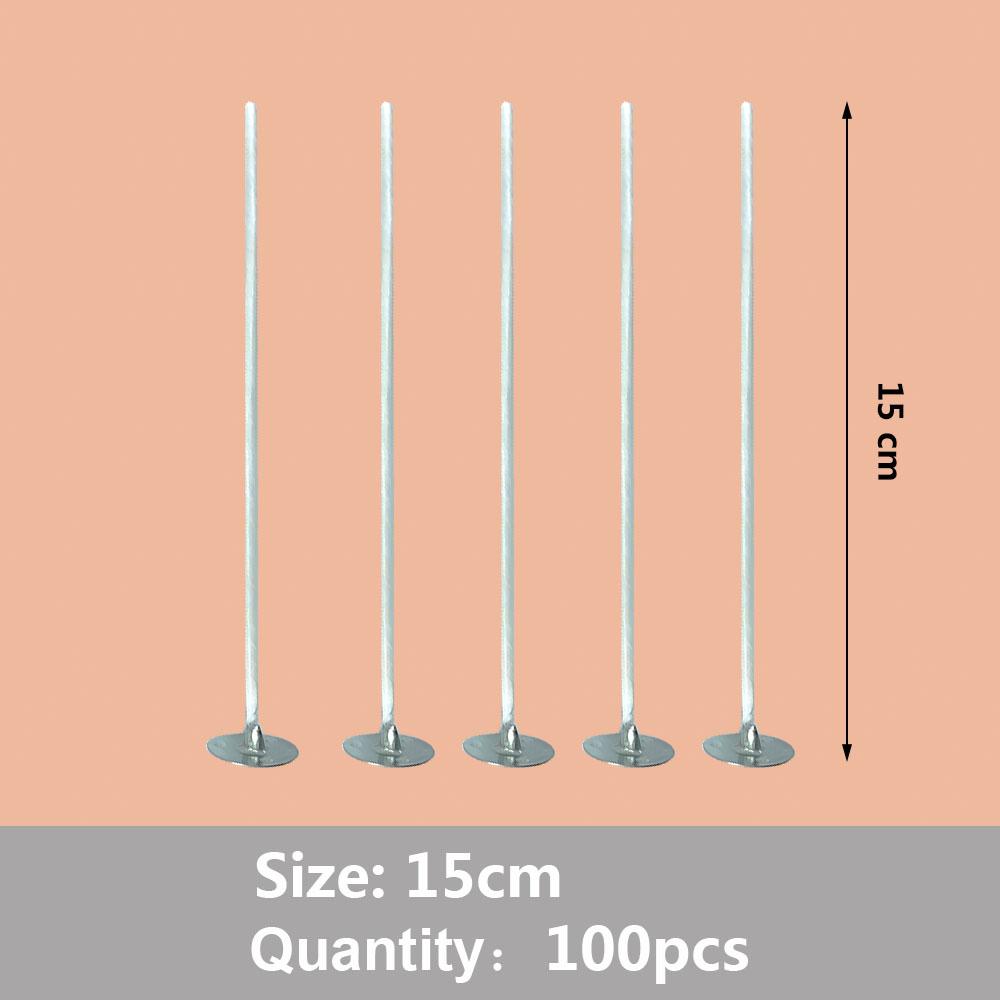 100Pcs Candle Wicks 2.5/9/15/20cm Smokeless Wax Pure Cotton Core For DIY Candles Making Pre-Waxed Wick Handmade Material Tools