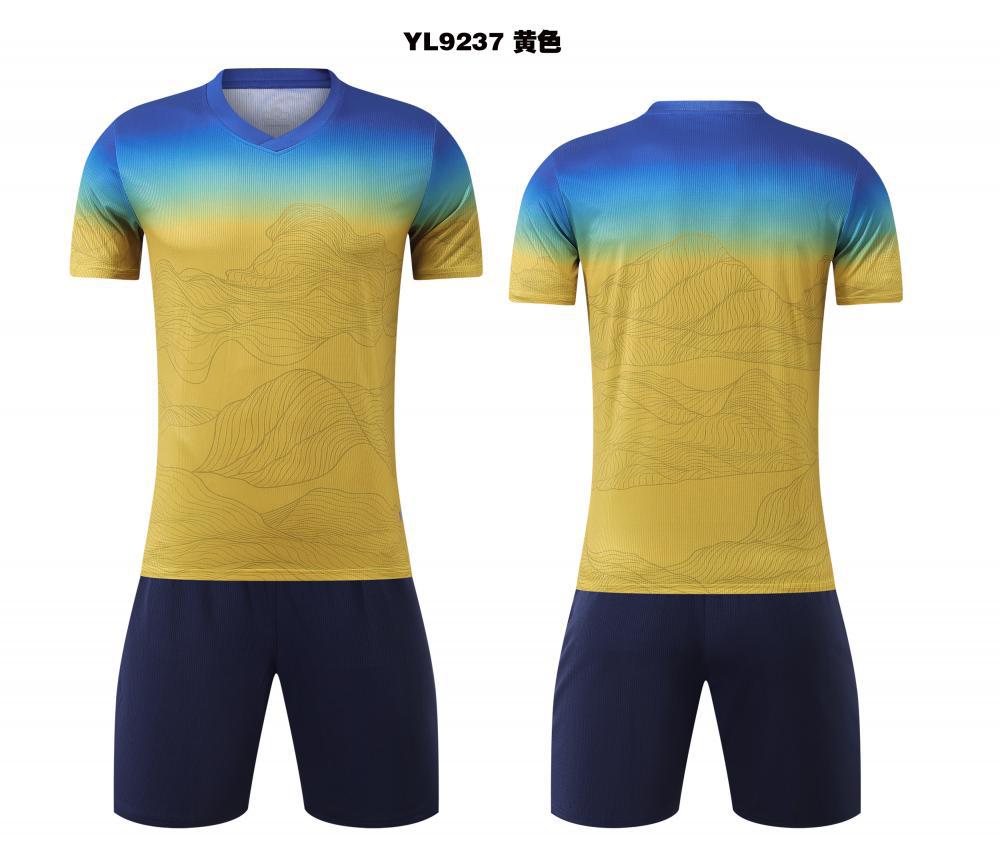 Summer Football Training Uniform Short Sleeve Set Adult Children Team Competition Training Team Uniform Jersey 9237