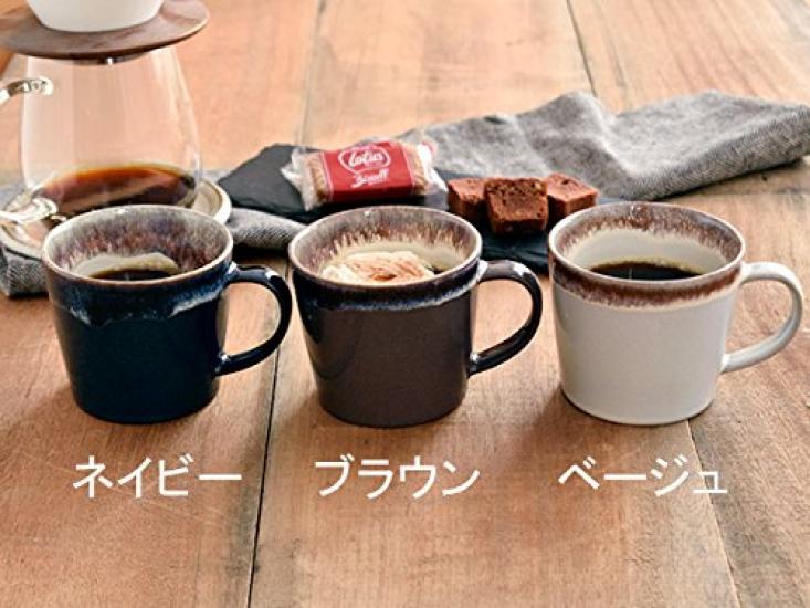 EAST table Mug Wide Mug 330cc Brown Estmarc Made in Japan Mug Modern Microwave Safe Dishwasher ti-00501