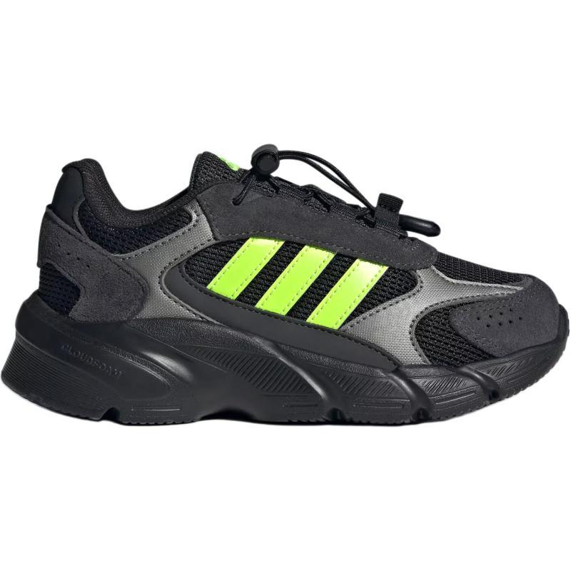 Adidas CRAZYCHAOS 2000 Abrasion Resistant Low Top Kids Lifestyle Shoes Black Kids' Sneakers IH0912