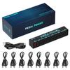 Guitar Effect Pedal Power Supply 8 Isolated DC Output Lower Noise Pedal Power Supply Short Circuit Overcurrent Protection