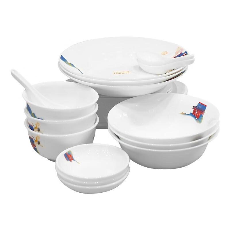 VISIONS Corning Prosperous Era Harmony 15-Piece Dinnerware Set