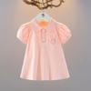 Girls' Summer Dresses: Lightweight Solid-Color Polo Dresses and Elegant Princess Dresses for Young Girls
