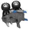 Educational Simulation Animal Model Pull Back Car Toy Four Wheel Drive Vehicles Toy for Kids