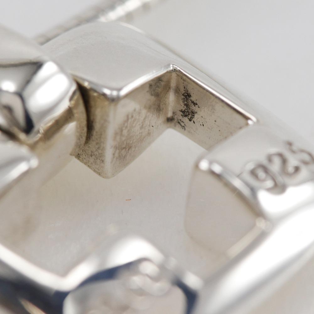 TIFFANY&Co. Piast Cross Necklace choker Silver925 cross 6.5g Women Used