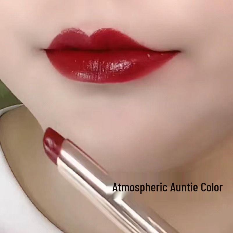 Cinnamon Milk Tea Matte Lipstick: Fade-proof, Transfer-resistant, Teeth-whitening, Waterproof, Moisturizing, Long-lasting No-makeup Look.