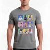 Bvh Tshirt Summer Casual Cotton Tee Oversized Streetwear Tops Vintage Graphic Print Loose Fit Short Sleeve 100 Cotton