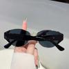Sexy Vintage Cat Eye Sunglasses Women Men Punk Big Frame Luxury Designer Metal Eyewear Sun Glasses