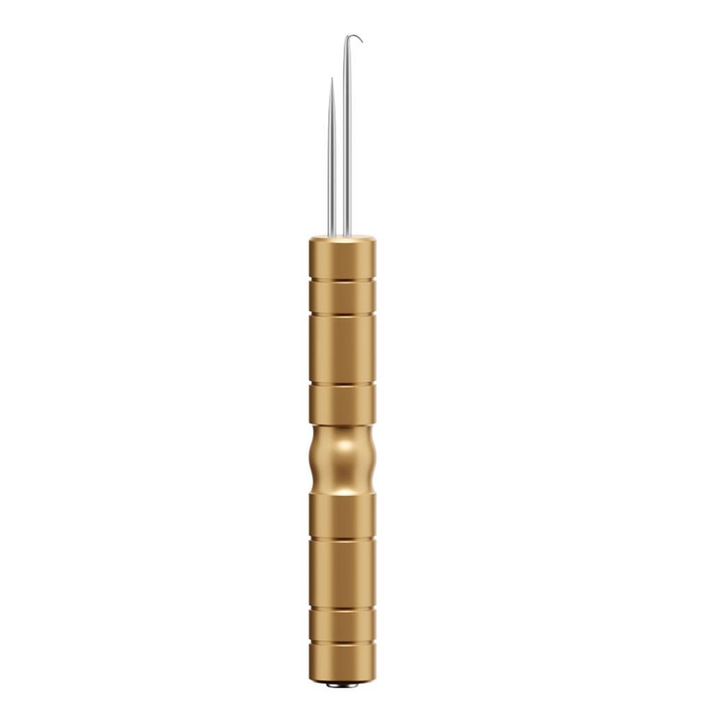 Retractable Fishing Hooks Extractor Hook Puller Fish Line Knotter Tool Fishing Hook Separator Aluminum Fish Line Remover