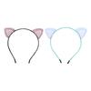 Soft Puss Ear Headpiece Soft Modifiable Hairband For Costume Parties Acting Everyday Kids Adults