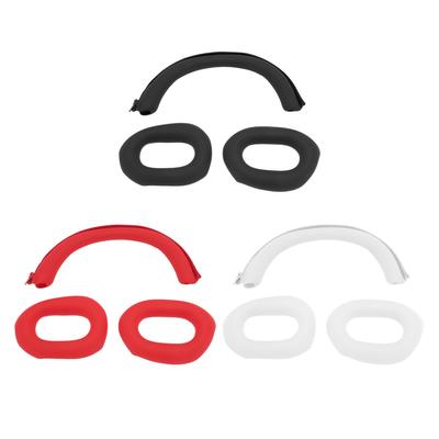 Capa para fones de ouvido, conjunto de almofadas para substituição, ajuste perfeito, capa protetora de silicone para fones de ouvido WH-10