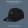 Simple American Retro Giraffe Embroidered Baseball Hat for Women Trendy Korean Couple College Style Soft Top Baseball Cap