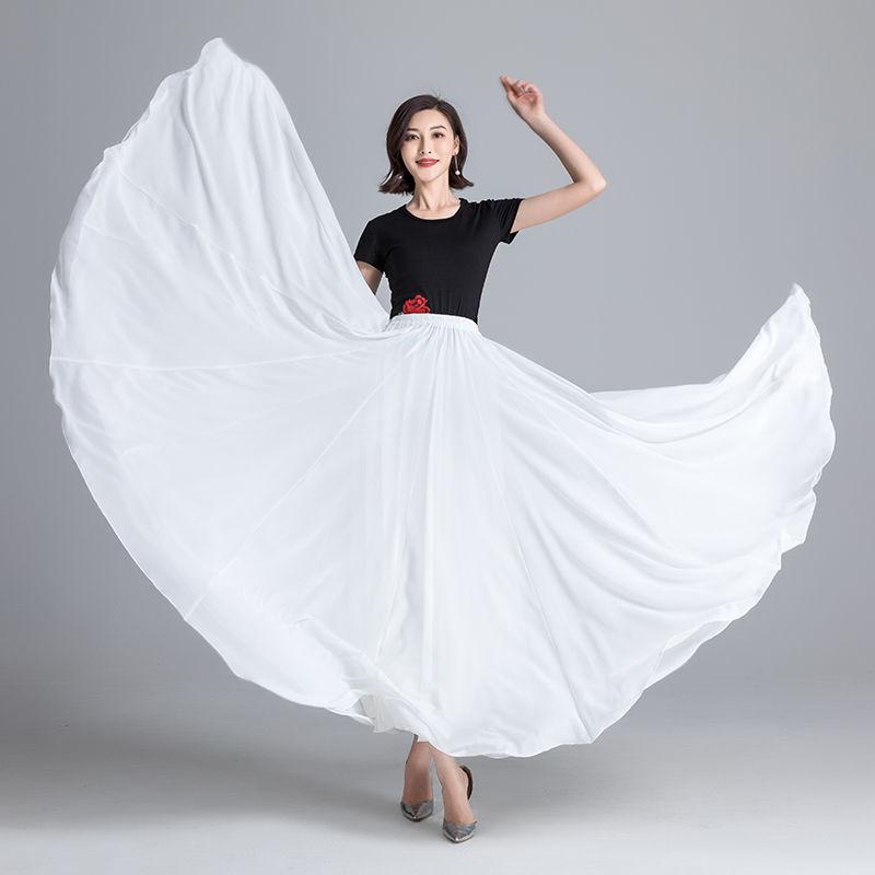 Agent 720 Scarlet Chiffon Classical Dance Skirt