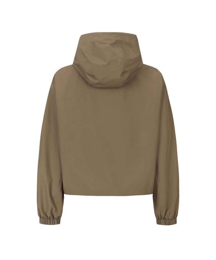 Discovery Expedition Women'S Vertex 2L Outdoor Crop Jacket (D/Brown)